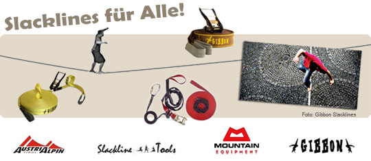 Slacklines für Alle