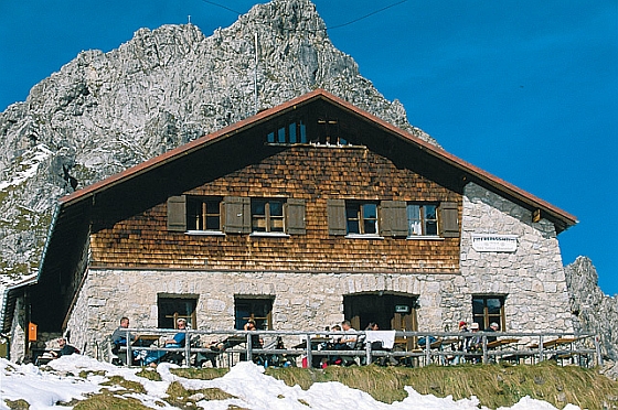 Fiderepasshütte im Kleinwalsertal